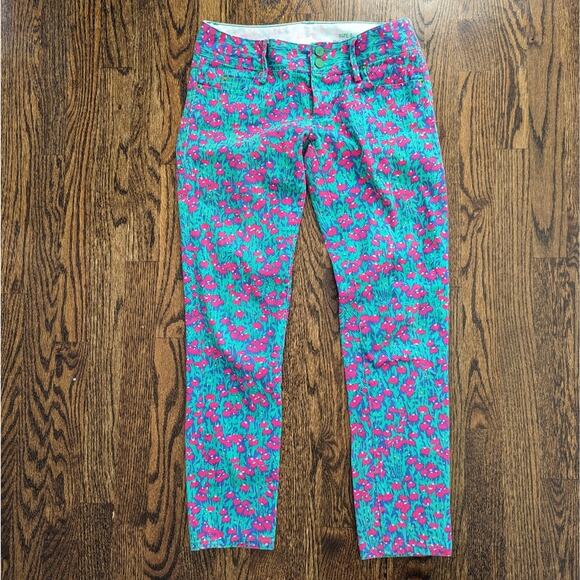 Lilly Pulitzer Worth Skinny Mini Jeans Size 0 - Picture 11 of 12